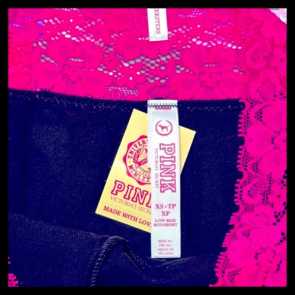 💕ⓅⒾⓃⓀ ⓋⓈ “I’M TAKEN” Low Rise Boyshort Panties NWT💕 - Picture 8 of 8